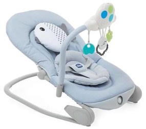 Chicco - Detské vibrujúce lehátko s melódiou BALLOON Dots 2xAA + 1xLR20 modrá