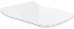 Mexen Cube, slim toaletné WC sedadlo s pomalým zatváraním, duroplast, biela lesklá, 39240000