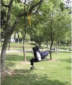 Záhradná hojdačka, bocianie hniezdo 100 cm s nosnosťou 150 kg