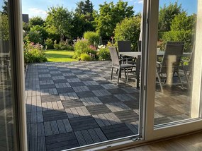 Gumová dlaždica COSMOPOLITAN 30 x 30 cm, sivá MHEU5100184