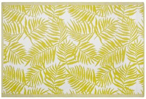 Vonkajší koberec 120 x 180 cm žltý KOTA Beliani