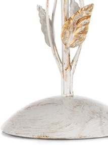 ONLI - Stolná lampa COLLANA 1xE14/6W/230V 40 cm biela