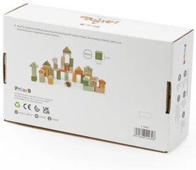 Drevené kocky Viga 44230 PolarB 50 ks