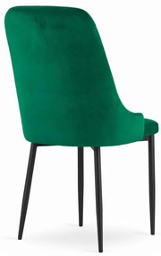Set jedálenských stoličiek CAPRI zelené (4ks)