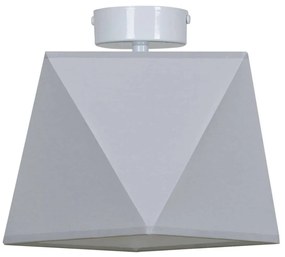 Stropné svietidlo Diamond, 1x textilné tienidlo (výber zo 4 farieb), (výber z 2 farieb konštrukcie)