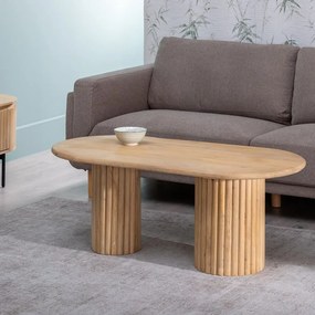 Konferenčný stolík z mangového dreva v prírodnej farbe 60x120 cm Montmartre – Ixia