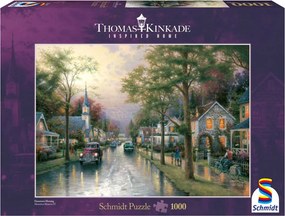 Schmidt THOMAS KINKADE Ráno v mojom rodnom meste 1000 dielov