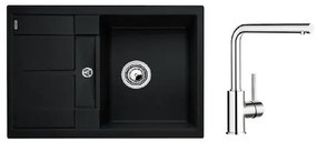 Blanco Metra 45 S set drezu a batérie 78x50 cm antracit SETB3