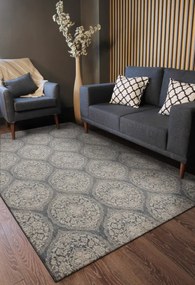 Koberec LEGEND 468 17 GB500 OSTA - Orientálny, exkluzívny béžový / sivý