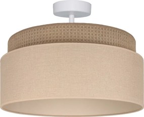 Brilagi - Prisadený luster PADOVA 1xE27/60W/230V, priemer 40 cm, béžový