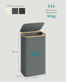 Kôš na bielizeň LCB518GN01