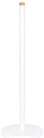 Stojan na toaletný papier biely/bambus p.sp1-wht-b
