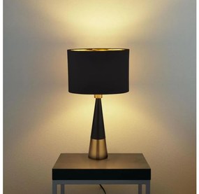 Searchlight EU2743BGO - Stolná lampa CHOLE 1xE27/60W/230V