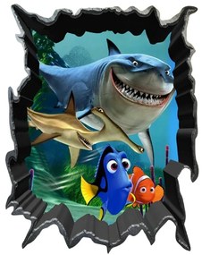 Samolepka na stenu "Hľadá sa Dory" 50x70cm