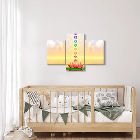 Obraz - Čakry (90x60 cm)