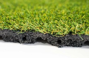 Gumová trávniková dlaždica ASLON 50 x 50 cm, Forest Green