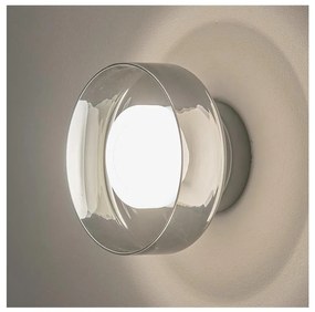 LED Nástenné svietidlo LED/8W/230V 3000K čierna/dymová