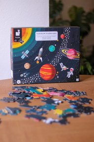 Vzdelávacie puzzle - Vesmír a slnečná sústava - 100 ks