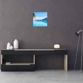Moderný obraz - raj pri mori