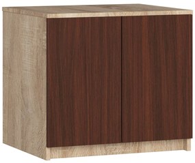 Nadstavba na skriňu Sashka II (dub sonoma + wenge). Vlastná spoľahlivá doprava až k Vám domov. 1071033
