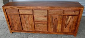 furniture-nabytek.cz - Komoda z masívu z palisandrového dreva 200x45x90cm