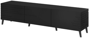 Cama Čierny TV stolík Nova