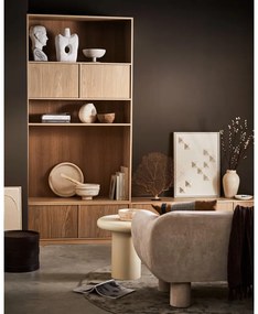 TV zostava v dekore duba v prírodnej farbe 300x243 cm Modulair – vtwonen