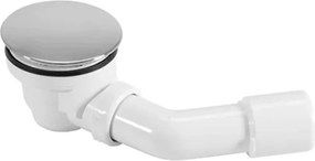 Rea Diamond - akrylátová sprchová vanička 80 x 80 x 5 cm + sifón, biela, REA-K8544