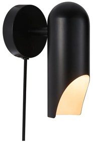 Nástenné svetlo Nordlux Rochelle (čierna) kov, plast IP20 2320301003