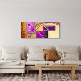 Obraz abstrakcie (120x50 cm)