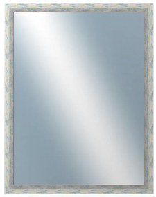 DANTIK - Zrkadlo v rámu, rozmer s rámom 70x90 cm z lišty PAINT zelená veľká (2964)