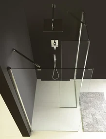 Polysan Polysan, MODULAR SHOWER prídavný panel na inštaláciu na stenu modulu 2, 1200 mm, pravý, MS2B-120R