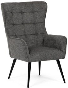 Relaxačné kreslo 315 GREY2, tmavošedé