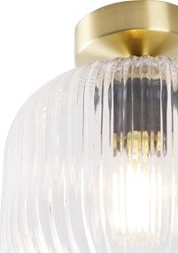 Inteligentné stropné svietidlo mosadz vrátane Wifi A60 - Karel