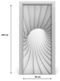 Samolepiace fototapety na dvere abstrakcie tunel 85x205 cm
