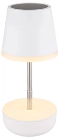Globo 36638W - LED Solárna lampa 10xLED/0,06W/3V IP44 biela