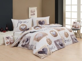 Kvalitná luxusná posteľná bielizeň - Lucky Cotton deluxe digital 1x 240/210, 2x 70/90