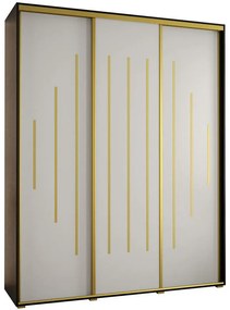 Skriňa 45 Canaris 12 200 čierna/biela/gold