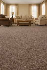 Ideal, Koberec metráž Metro 5242, na mieru, šíře 3m,4m, hnedá, filc, chodba / predsieň