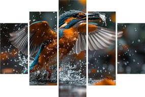 Obraz - Včelojedi (150x105 cm)