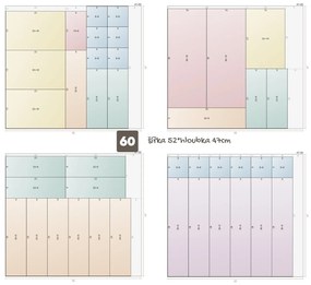 Organizér do zásuvky do kuchyne aj kúpeľne, príborník Rotho BASIC, mliečna (23x15)
