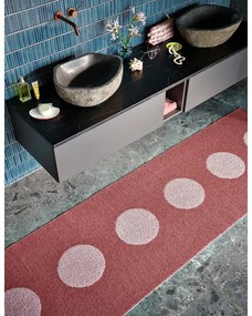 Svetločervený vnútorný a vonkajší behúň 70x280 cm Vera Pop Blush – Pappelina