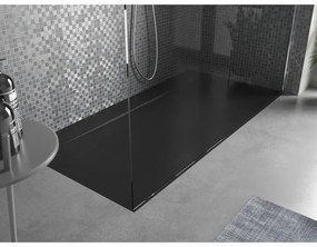 Mexen Egon, SMC obdĺžniková sprchová vanička 180 x 90 cm, čierna, 4R709018