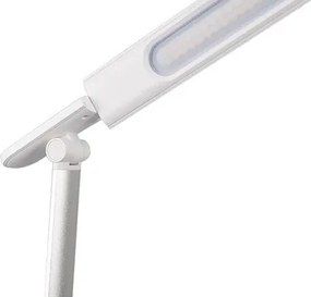 LED Stmievateľná stolná lampa s USB LED/9W/230V 3000K/4000K/5500K biela