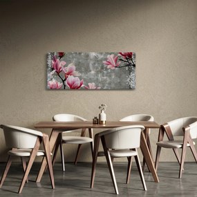 Obraz s kvetmi (120x50 cm)