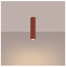 Bodové svietidlo v tehlovej farbe Gleam – Sollux