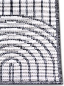 Hanse Home 240x330 cm Kusový koberec Pangli 105851 Silver – na ven i na doma, šedá, chodba / predsieň