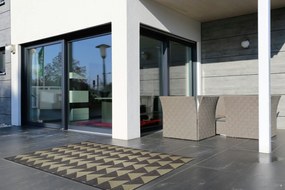 Mujkoberec Original, Ručne tkaný voňavý kusový koberec Vetiver 01, 120x170, béžová, exteriér