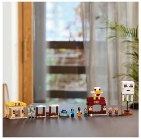 Lego Minecraft 21273 Balón v podobe Ghasta a útok na dedinu  (100396851)