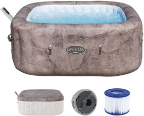 BESTWAY Lay-Z-Spa Rome EnergySense Smart AirJet Vírivka, 180 x 180 x 71 cm, 6 osôb 6001K